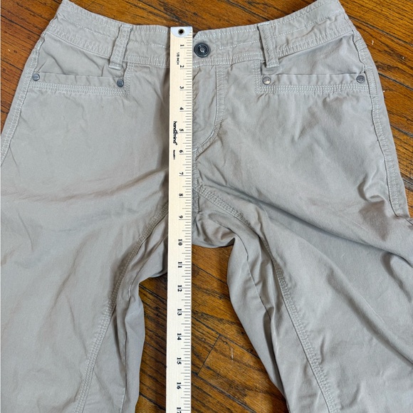 Kuhl Vintage Patina Dye Pants Women’s Size 8R Tan 27” Inseam - Picture 6 of 10